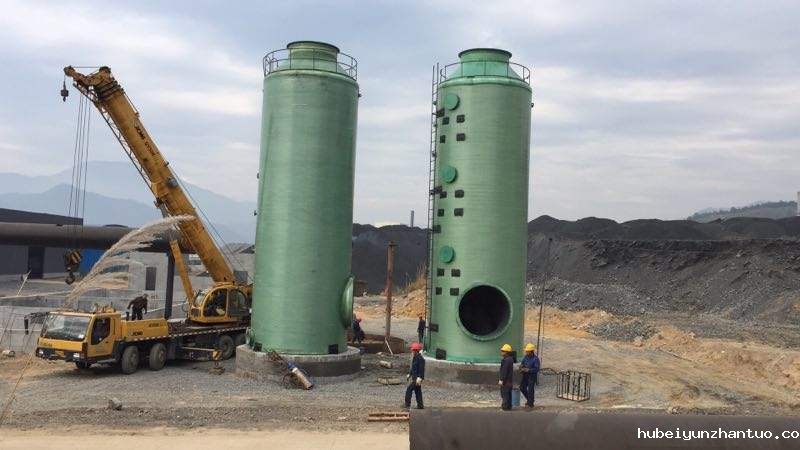 玻璃钢脱硫塔在装置过程中的要求 玻璃钢脱硫塔在装置过程中的要求